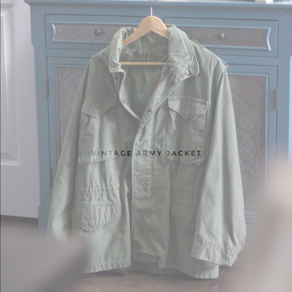 🔅 VINTAGE MILITARY JACKET 🔆